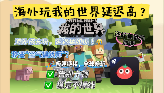 国外打我的世界的加速器有哪些好用？2026实测指南+避坑技巧